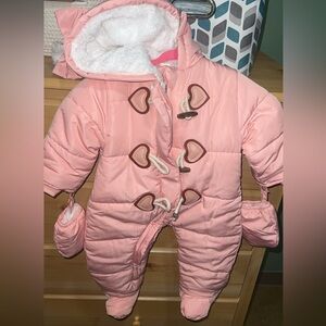 Baby winter one piece